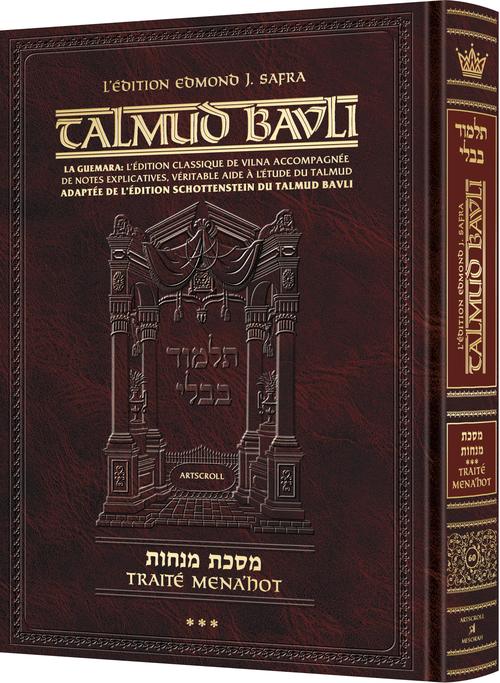 French Ed Talmud [#60] - Menachos Vol 3