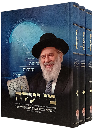 מי יעלה - 3 כרכים - עובדות והנהגות ר' אשר זעליג רובינשטיין